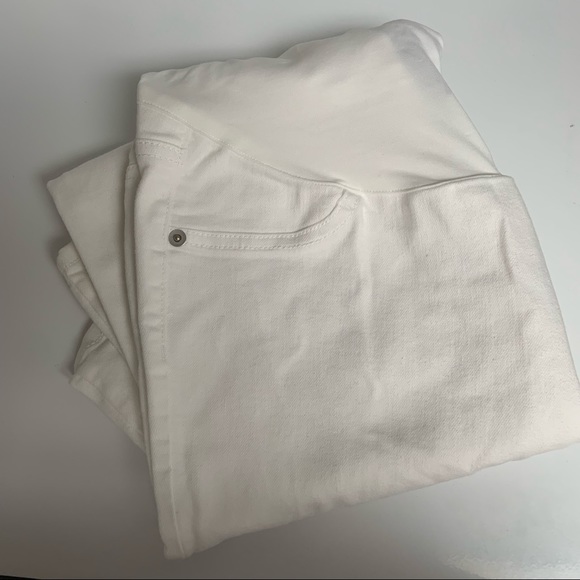 White Skinny Maternity Pants 🤰🏼 - Picture 1 of 6